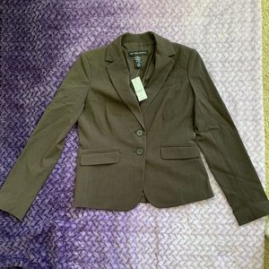 New York & Co. Blazer - Dark Brown
